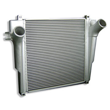 Dizel Motor / Jeneratör / Otomobiller için Alüminyum Finli Boru Eşanjörleri