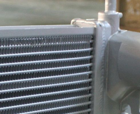 Vakum Brazing Plakası ve Fin Isı Eşanjörü Alüminyum Eşanjör Ağır Kamyon