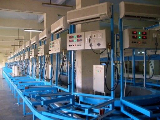 Klima elektronik üretim hattı