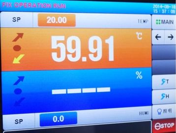 Üç Bölge Yüksek ve Düşük Sıcaklık Şok Çevre Benzet Test Cihazı