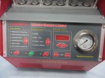 Launch CNC 602A yakıt enjektör temizleyici makine otomatik yakıt enjektör test ile ultrasonik temizleyici