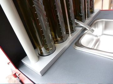 Ultrasonik yakıt enjektör temizleyici makinesi dayanıklı LED ekran ile