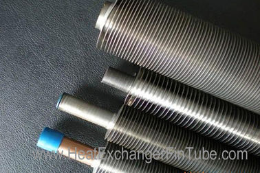 OD2 &quot;, P235GH TC1 / 2 Katı dikişsiz kazan / alüminyum hava soğutucu Finned Tube / Fintube