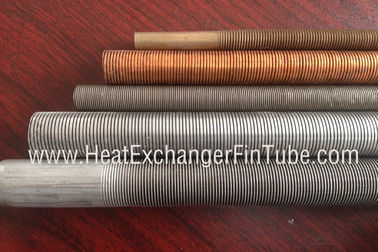 Metal bir bütünlü spiral düşük kanatlı tüp, kanatlı ton 19FPI/26FPI/28FPI/30FPI/36FPI/43FPI